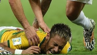 FIFA World Cup 2014  Neymars Injury BONUS [upl. by Kai863]