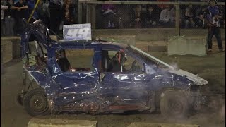 Mitchell Fair Demolition Derby 2024 Junk Run [upl. by Redleh759]