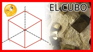 como hacer un cubo en perspectiva isométrica 🎲 SIN coeficientes de reducción  Dibujo técnico 3D [upl. by Hibben623]