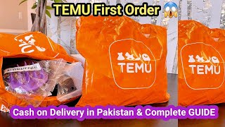 FIRST EVER TEMU SHOPPING HAUL Temu Unboxing With Delivery info Temu InPakistan By Javeria Sarib [upl. by Aredna274]