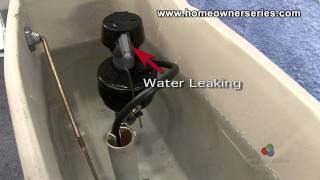 How to Fix a Toilet  Diagnostics  Internal Leaking [upl. by Elleyoj424]