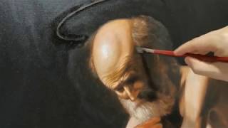 Caravaggio Technique Tutorial quotSaint Jerome in Meditationquot [upl. by Ojibbob428]