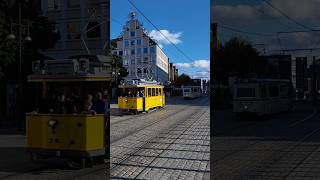 120 Jahre elektrische Straßenbahn in Rostock  historischer Straßenbahnkorso [upl. by Cud]