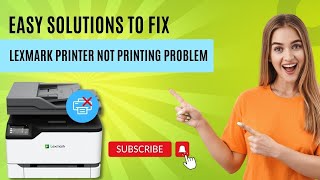 Easy solutions to Fix Lexmark printer not printing Problem  Printer Tales [upl. by Rehpoitsirhc]