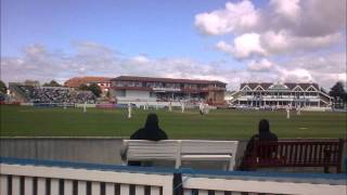 Somerset v surrey county cricket 2012 Murali kartik controversy Kevin Pietersen run out [upl. by Akemahc561]