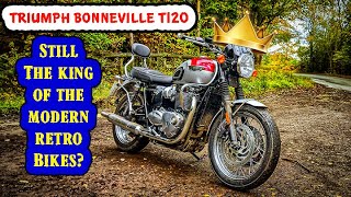 Bonneville T120 Still King Of The Modern Retro 8 month Owners Review [upl. by Hardin]