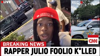 Florida Rapper Julio Foolio Setup Shot At Birthday Party Witness Seen 2 Cars Follow [upl. by Enitsirt]