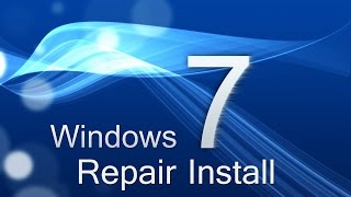 Windows  Repair Install Without CD Disc Windows 7 Home Premium Ultimate Professional 2022 [upl. by Garcia]