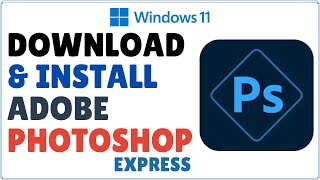 How to Download and Install Adobe Photoshop in Windows 11 2024 [upl. by Anak]