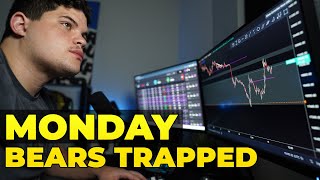 SampP 500 Bears TRAPPED MONDAY SPY QQQ SampP500 Stock Market Today [upl. by Erait]