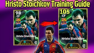 Hristo Stoichkov Epic Double Booster Training Guide in efootball 2025 🔥 [upl. by Otrebliw]