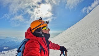 Cumbre en Solitario al Volcán Citlaltépetl ó Pico de Orizaba por la Norte 15 de Mayo 2023 [upl. by Llered708]