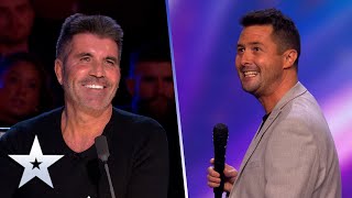 Ben brings HURRICANE of comedy with 20 impressions in 60 seconds  Auditions  BGT 2022 [upl. by Eignav140]