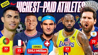 Top 10 HighestPaid Athletes in The World  2023 [upl. by Golda]