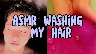 ASMR Washing My Hair [upl. by Ytsim40]