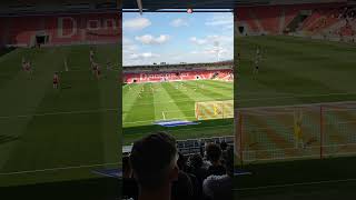 Doncaster rovers 1 Morecambe 0 football doncaster morecambefc fypシ゚viral [upl. by Enilatan]