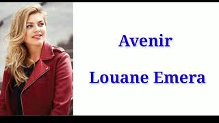 Louane  avenir  Paroles  Lyrics [upl. by Enerual196]