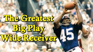 The NFLs Greatest Big Play Wide Receiver Of AllTime [upl. by Symer199]