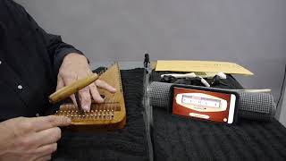 Tuning the Bowed Psaltery [upl. by Inajna]