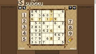 sudoku game  www247sudokucom [upl. by Hertz703]