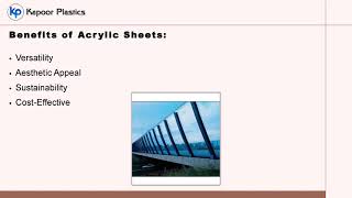 The Role of Acrylic Sheets in Modern Architecture [upl. by Aiuqes]