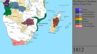 The History of Southern Africa Every Year [upl. by Lelah]