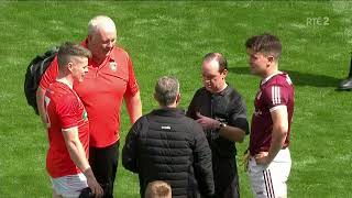 Colm Cooper reaction to Armagh v Galway brawl and calls for harsher penalties in future [upl. by Nairdad]