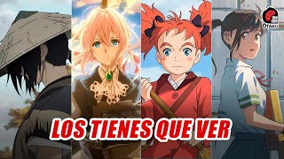 🤩 INCREÍBLES PELÍCULAS DE ANIME QUE TIENES QUE VER  Rincón Otaku [upl. by Gaeta]