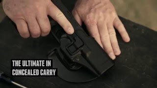 Blackhawk SERPA CQC Concealment Holster [upl. by Drobman469]