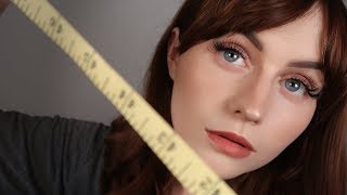 ASMR Measuring You  Detailed Close Up Personal Attention [upl. by Alesig]