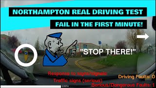 Northampton Real Driving Test 2024  Route To Nowhere Fail  With Sat Nav And Commentary [upl. by Eityak]