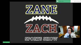 Zane amp Zach Sports Show  H2H CFB 25 w Zane [upl. by Murrell]