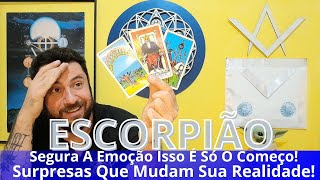 ♏ESCORPIÃOSEU CORAÇÃO VAI DISPARAR MEUS PARABÉNS UM CICLO DE MUITA ENERGIA APROVEITE PARA CRIAR [upl. by Karie98]