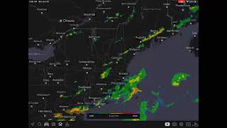 LIVE RADAR Severe Thunderstorms Roll Through New England [upl. by Schmitt]