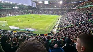 Celtic Fans  Green Brigade  Full stadium join the group chant [upl. by Hillman]