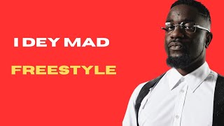 FULL VIDEO SARKODIE I DEY MAD FREESTYLE [upl. by Arihay]