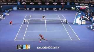 Rafael Nadal  A Real Fighter 2014 HD [upl. by Arrat538]