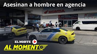 Asesinan a hombre en agencia de motos [upl. by Adekam]