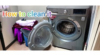 How To Clean Your Washing Machine Quick amp Easy [upl. by Rosecan]