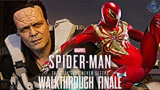 SpiderMan PS4 Turf Wars DLC Finale  Hammerhead Boss Battle [upl. by Kassia]