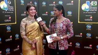 55TH IFFI AIMEE BARUAH PRANITHA SUBHASH amp SOBHA VISWANATH ON RED CARPET [upl. by Llemart]