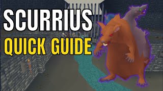 Scurrius Guide  Runescapes New Rat Boss OSRS [upl. by Abott724]