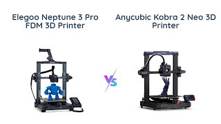 ELEGOO Neptune 3 Pro vs Anycubic Kobra 2 Neo 🔥 Which 3D Printer is Better 🤔 [upl. by Hulda904]