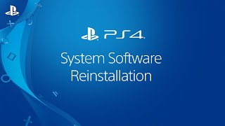 Reinstalling System Software  PS4 [upl. by Ojillib]