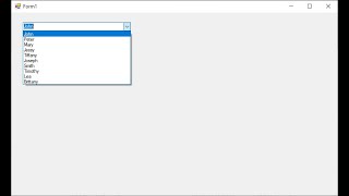 How to fill ComboBox with Ms Access Database in Visual BasicNET 2019 [upl. by Thad232]