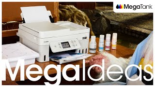 Print Your MegaIdeas with Canon MegaTank Printers [upl. by Niattirb]