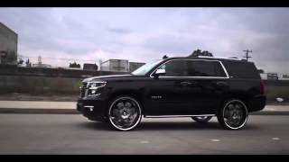 2015 Black Chevy Tahoe LTZ on 28 inch Diablo Morpheus Wheels [upl. by Duquette]