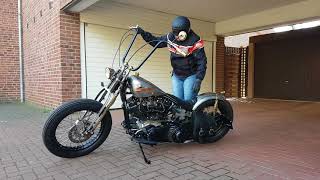 Harley Davidson Shovel Sound [upl. by Ahsii]