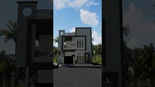 30x40 West face house elevation  30x40 paschim mukhi ghar ka designshortsfeed shortsviralvideo [upl. by Ainnat]