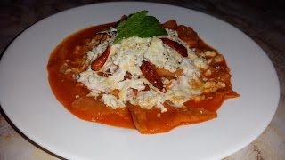 CHILAQUILES ROJOS DELICIOSOS [upl. by Waylin239]